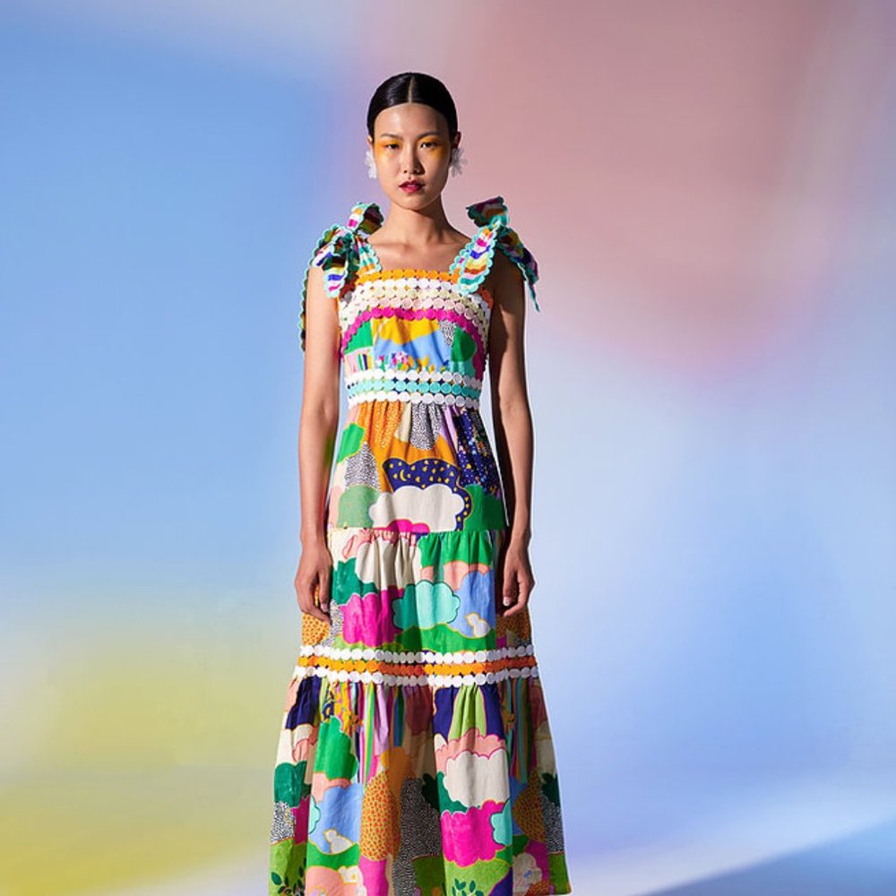 Celia B Phuket Dress Sz SM